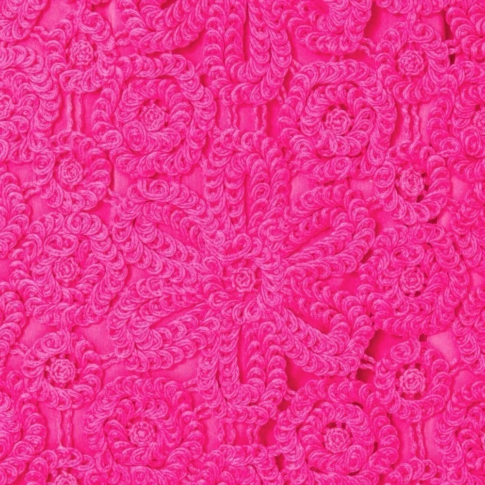 Lilly Pulitzer Pink Soiree Crochet Marquette Dress